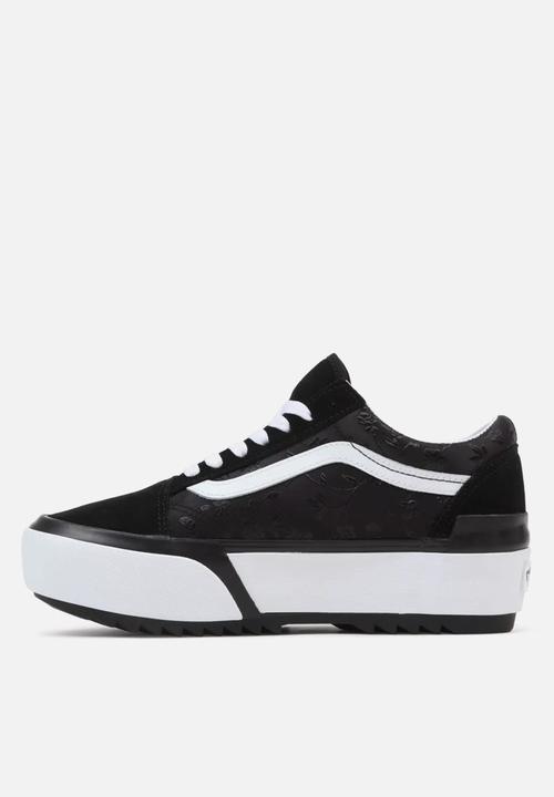 Vans - Old skool stacked - satin/floral black
