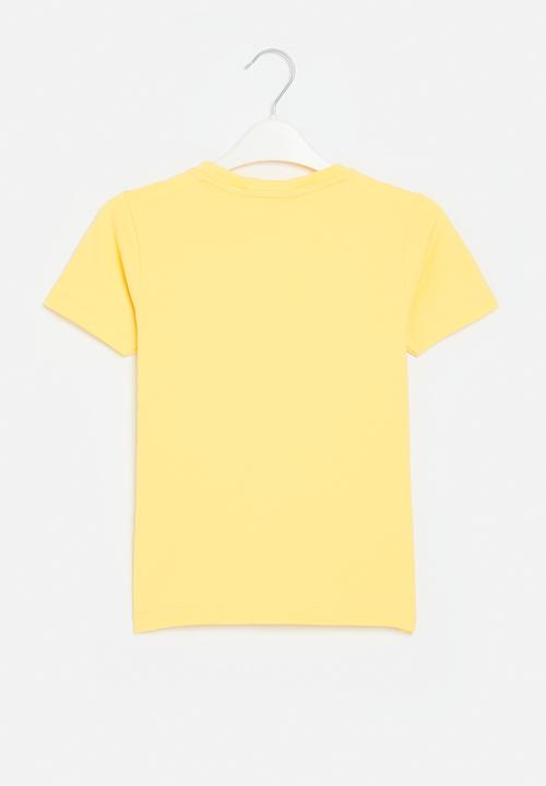 POLO - Girls kelly short sleeve tee - yellow