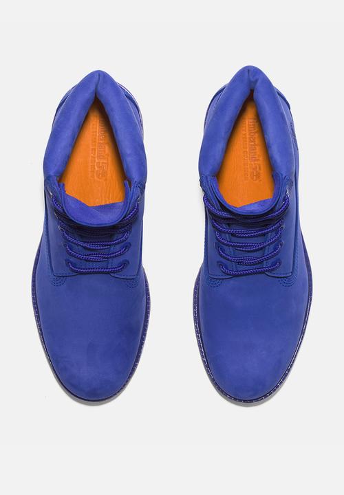 Timberland - 6in premium boot - bright blue nubuck