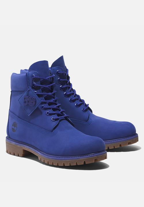 Timberland - 6in premium boot - bright blue nubuck