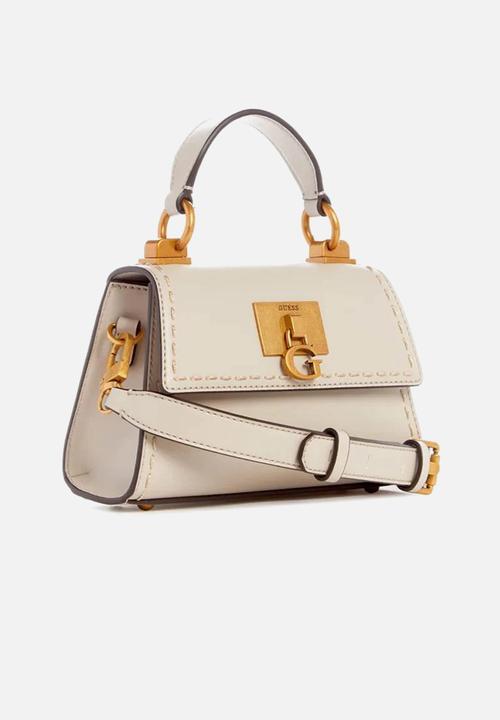GUESS - Stephi mini crossbody flap - stone