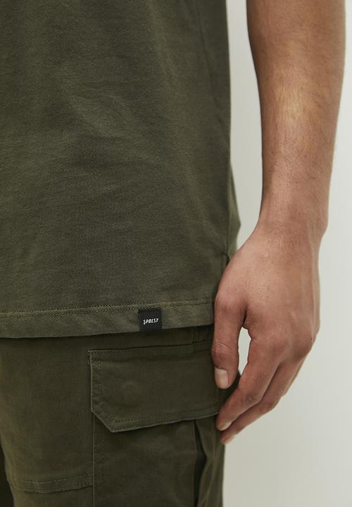 Superbalist - Raw Slv Edge Vest - Khaki