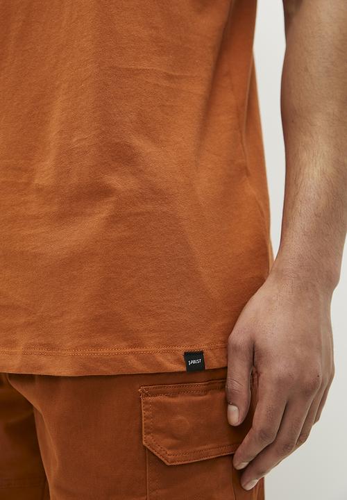 Superbalist - Raw Slv Edge Vest - Rust