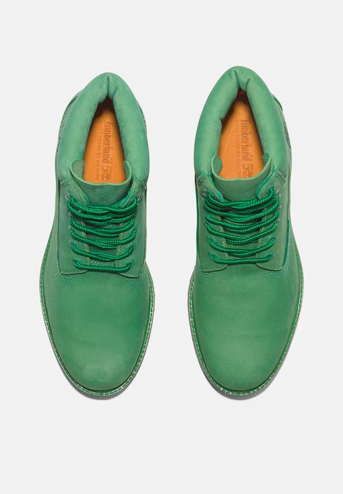 Timberland - 6in premium boot - medium green nubuck