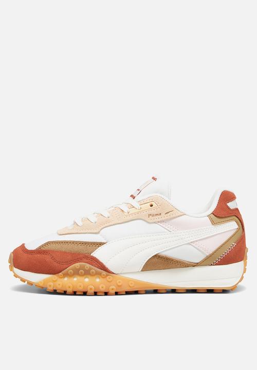 PUMA - Blacktop rider - warm white-apple cider