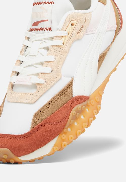PUMA - Blacktop rider - warm white-apple cider