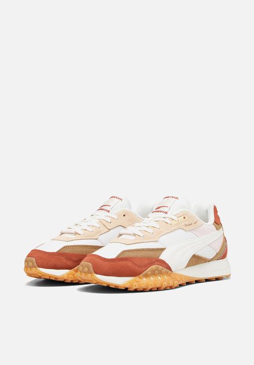 PUMA - Blacktop rider - warm white-apple cider