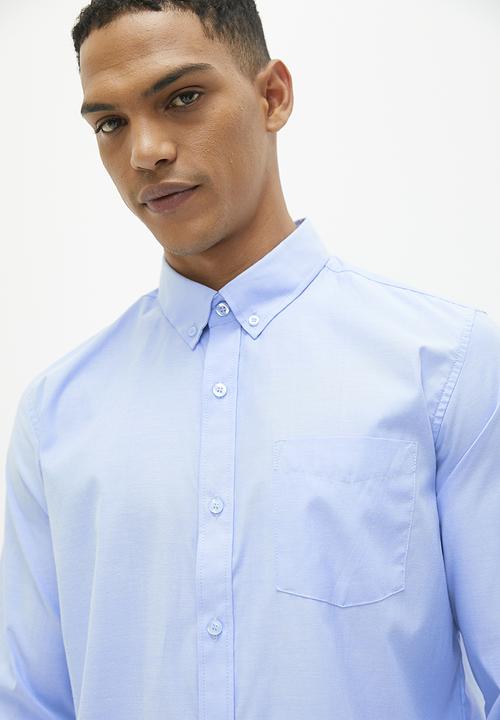 Superbalist - Barber regular fit oxford shirt - sky