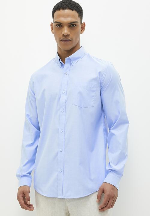 Superbalist - Barber regular fit oxford shirt - sky