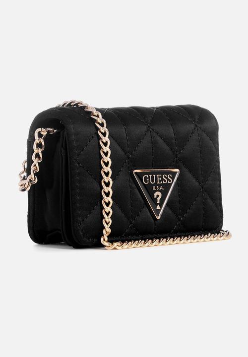 GUESS - Velina slg micro mini - black