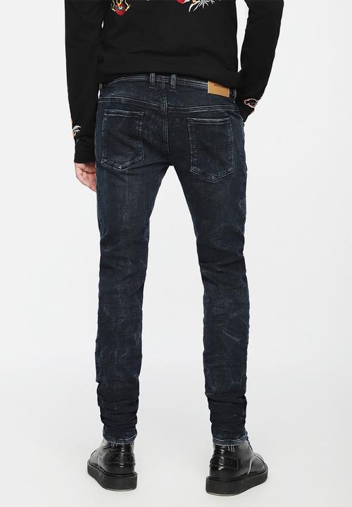 Diesel  - Sleenker L.32 trousers - black & dark grey