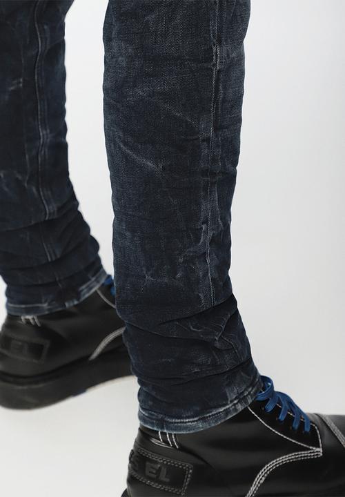 Diesel  - Sleenker L.32 trousers - black & dark grey