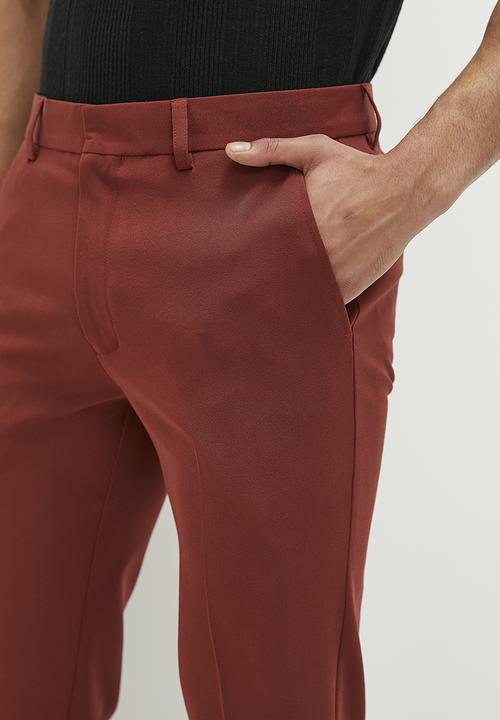 Superbalist - Skinny trouser - cherry mahogany