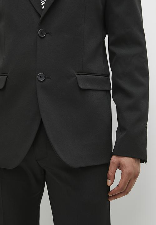 Superbalist - Skinny fit blazer - black
