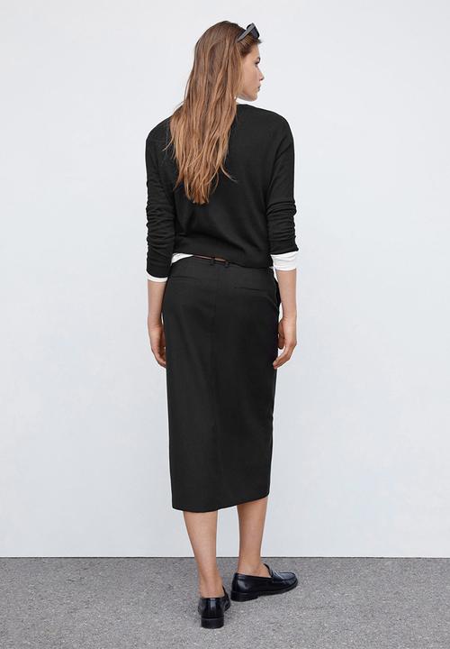 MANGO - Sweater lucca - black