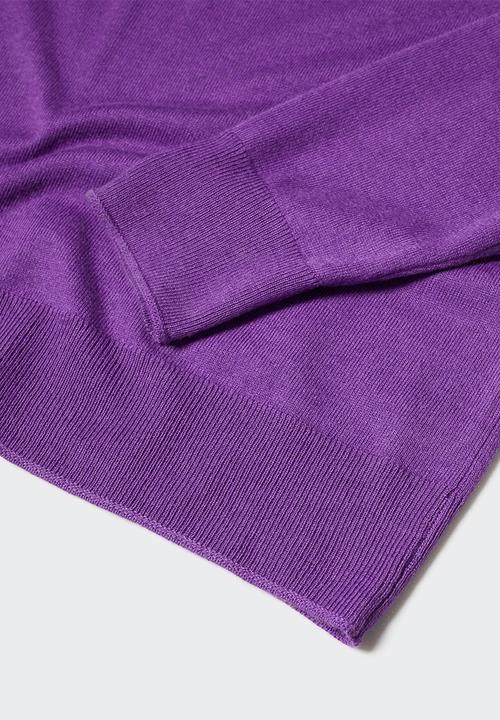 MANGO - Sweater lucca - mid-purple