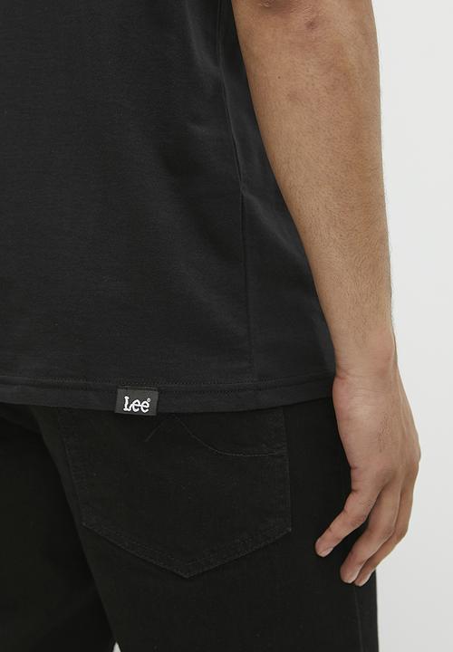 Lee  - Box denim t - black