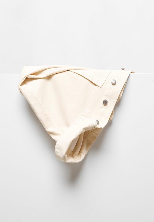 MANGO - Overshirt bonnie - light beige