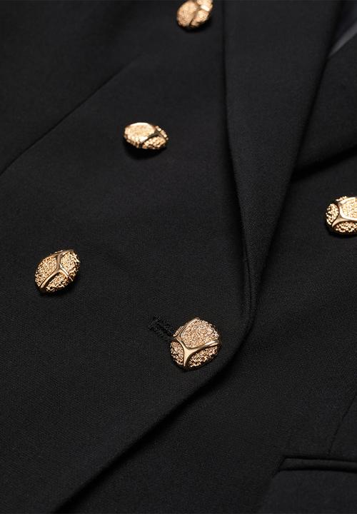 MANGO - Blazer olivia - black