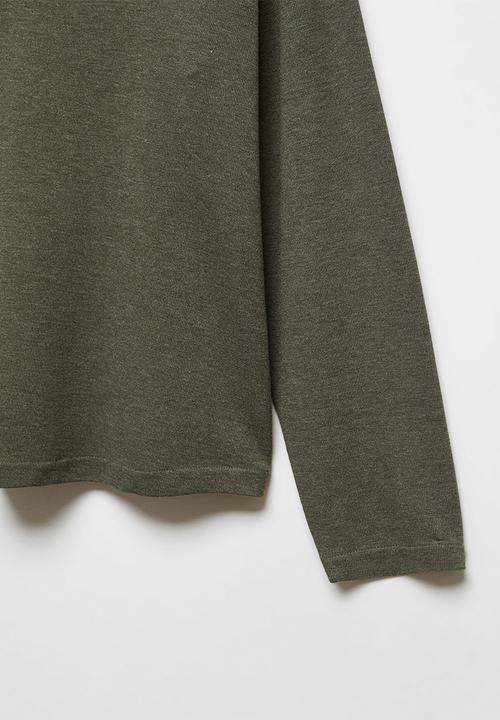 MANGO - T-shirt piceasy - beige/khaki