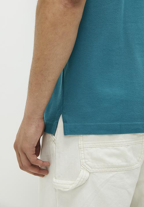 Levi’s® - Aama hm polo quarter tipping - ocean depths