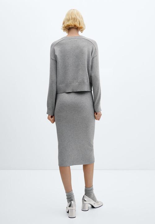 MANGO - Skirt Gizmo - Medium Grey