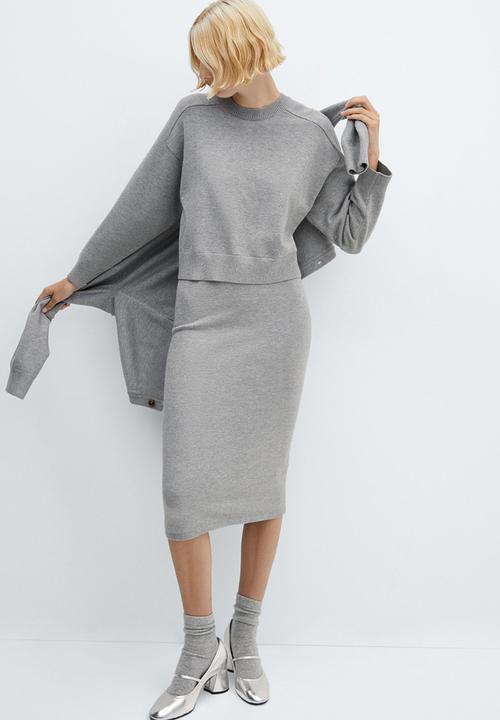 MANGO - Skirt Gizmo - Medium Grey