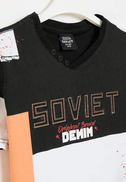 SOVIET - Boys fashion tee - multi