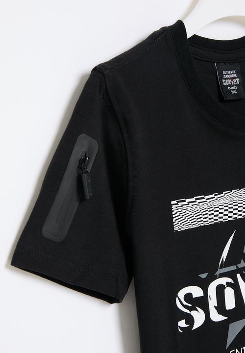 SOVIET - Boys fashion tee - black