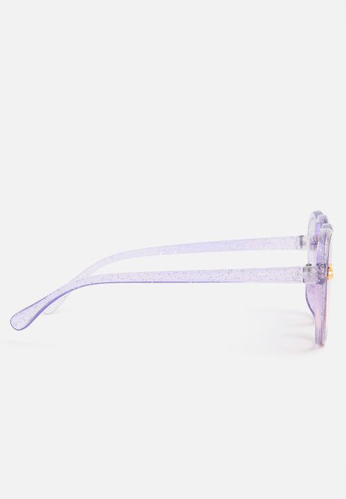 Pop Candy - Heart shaped sunglasses - purple