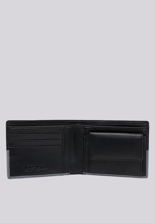 Replay - Wallet - dark grey & black