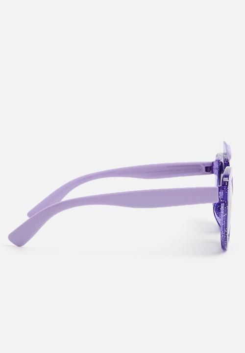 Pop Candy - Bow decor sunglasses - purple 