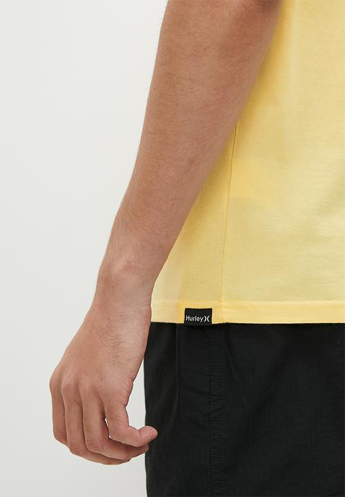 Hurley - One & only seasonal short sleeve t-shirt - light yellow
