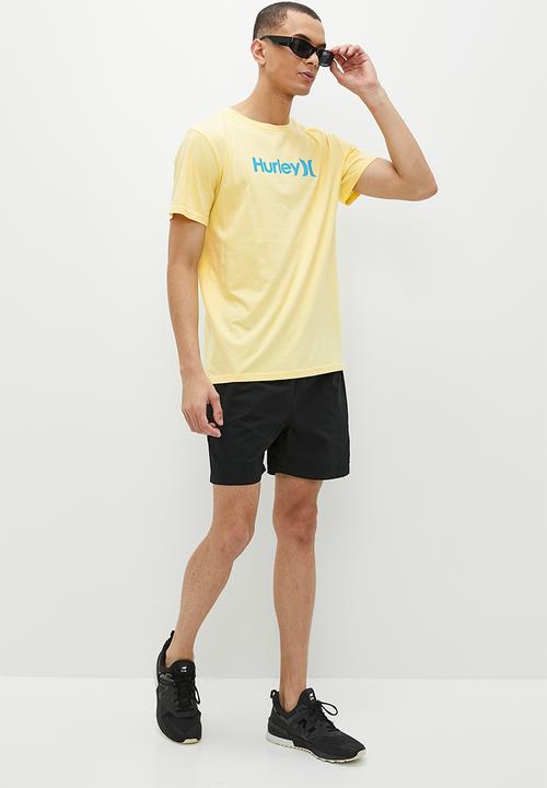 Hurley - One & only seasonal short sleeve t-shirt - light yellow
