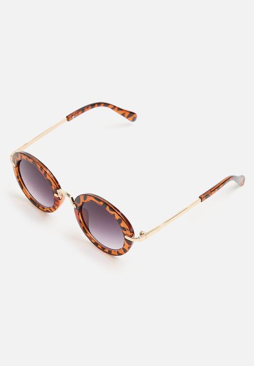 Pop Candy - Round sunglasses - tortoise shell