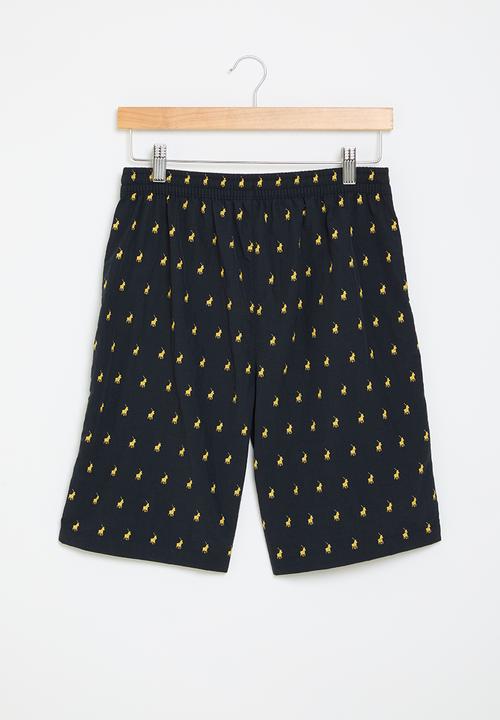 POLO - Boys bradley monogram short - navy