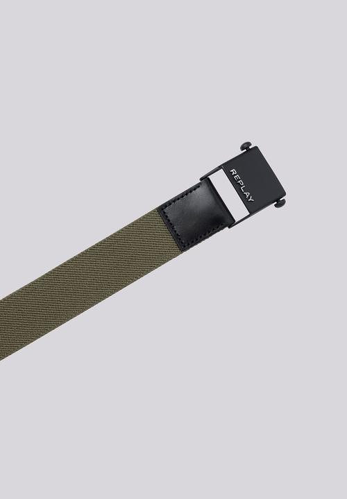 Replay - Belt - khaki green