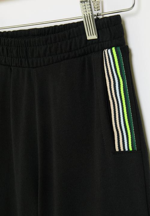 POLO - Boys kai casual short - black