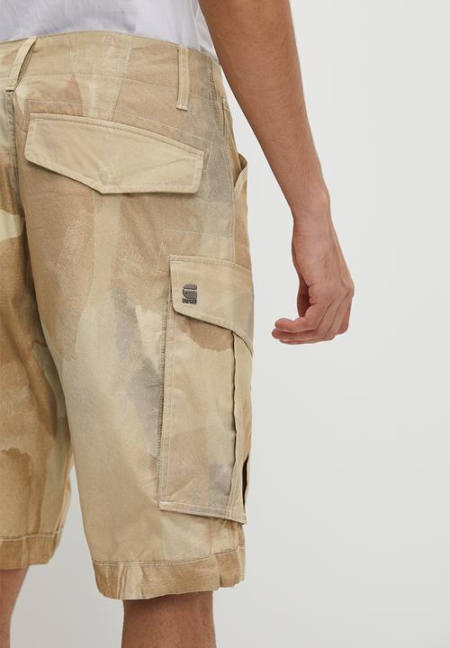 G-STAR - Rovic zip relaxed 1\2 - whitebait watercolor camo