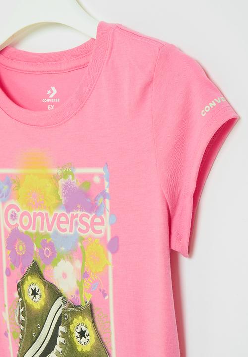 Converse - Converse chuck taylor classic tee - oops pink