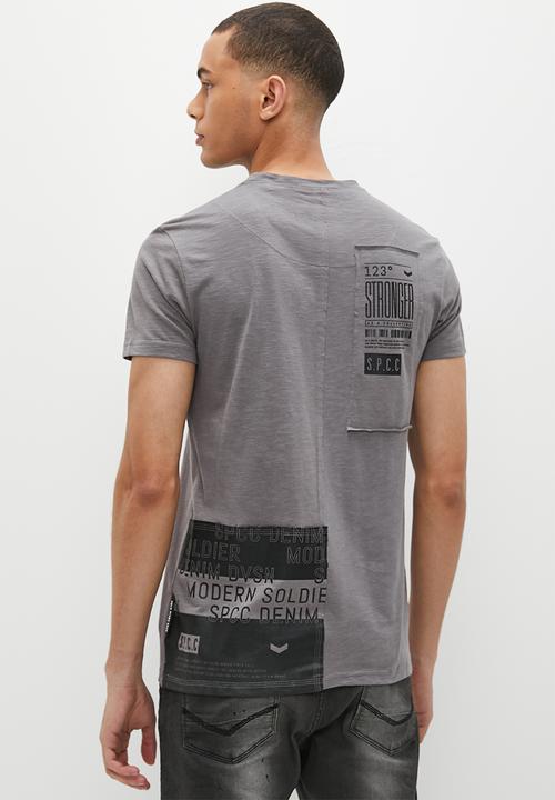 S.P.C.C - Danyan tee - iron grey