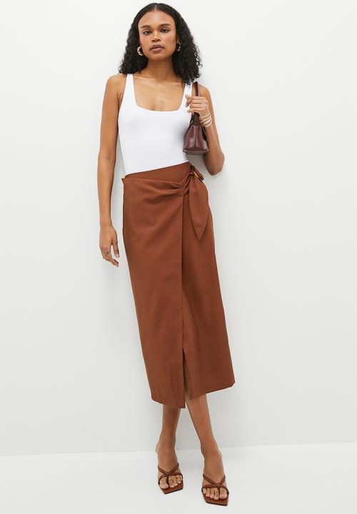 Superbalist - Square neck bodysuit - white