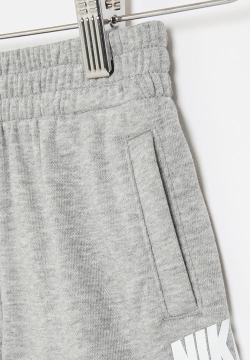 Nike - Nike sportswear club french terry shorts - dk grey heather