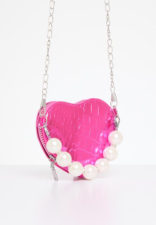 Pop Candy - Heart shaped bag - pink
