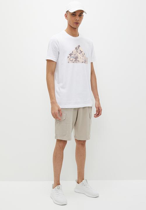 adidas Performance - M fi camo t - white