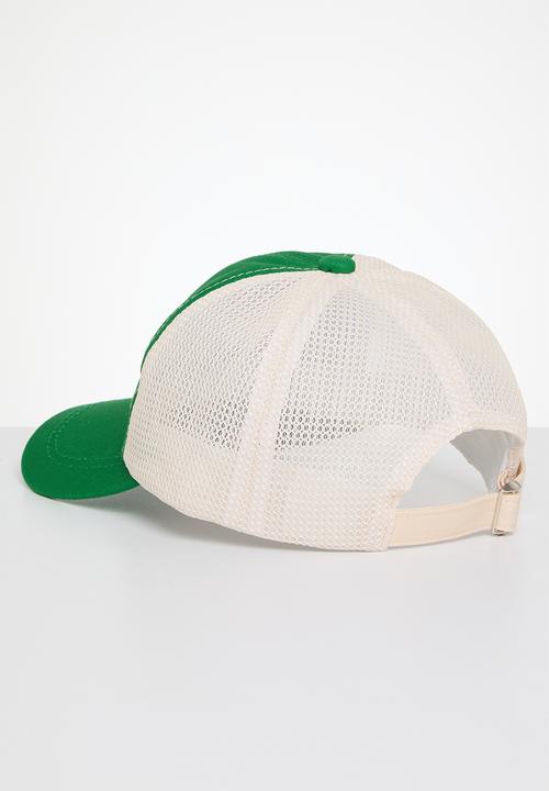 Pop Candy - Mesh cap - green & ecru