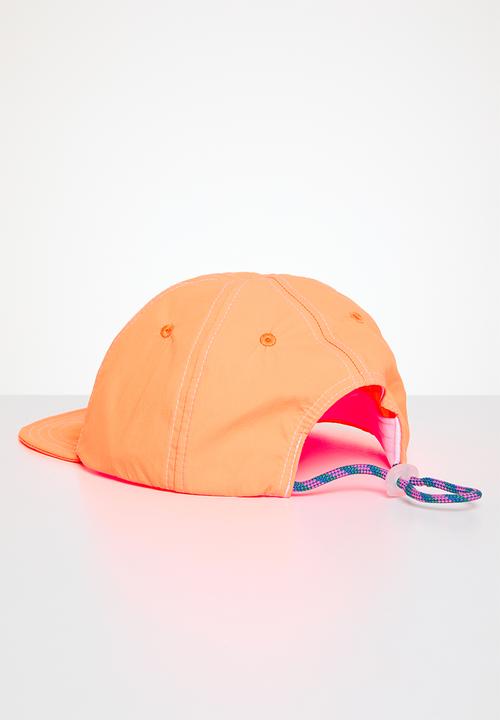 Pop Candy - Contrast stitch cap - orange