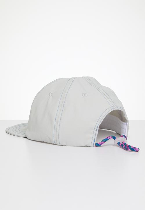 Pop Candy - Contrast stitch Cap - grey
