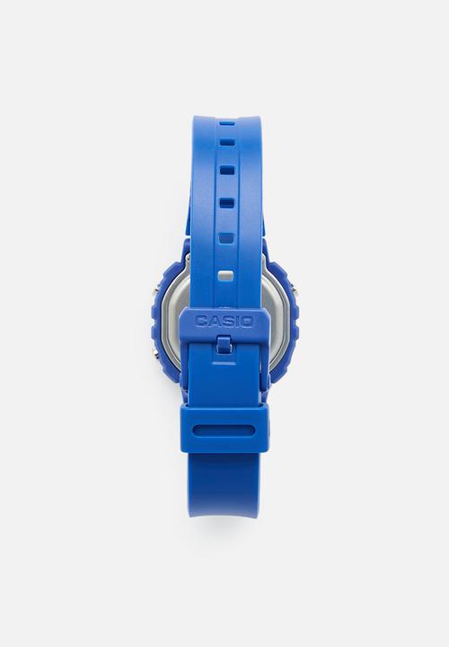 Casio - Standard square digital watch - blue