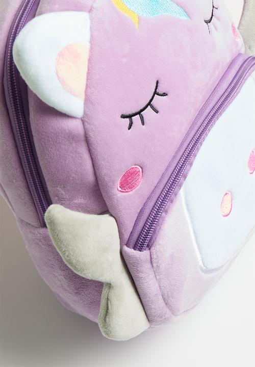 Pop Candy - Novelty backpack- purple & grey